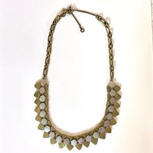 Madewell Geometric Two Toned Necklace